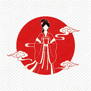 唐潮汉服文化有限公司 logo